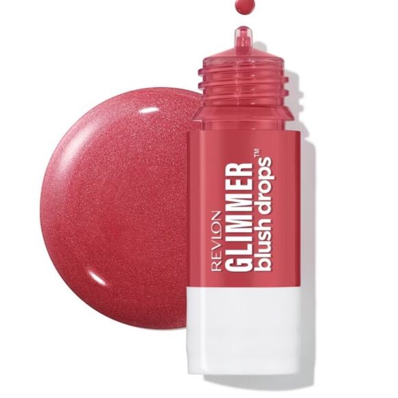 🦋 5/$25 Revlon Glimmer Blush Drops New field of roses New - Picture 1 of 4